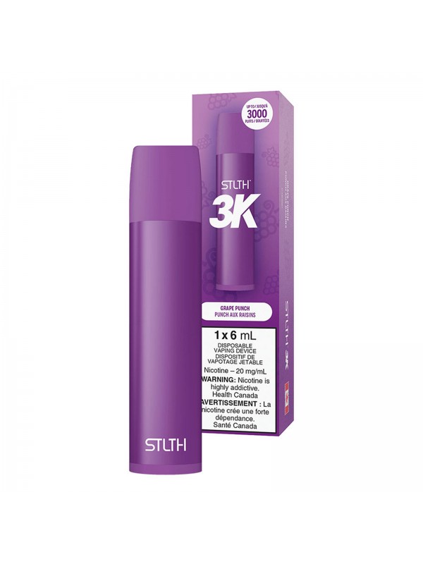 Grape Punch STLTH 3K – Disposable Vape