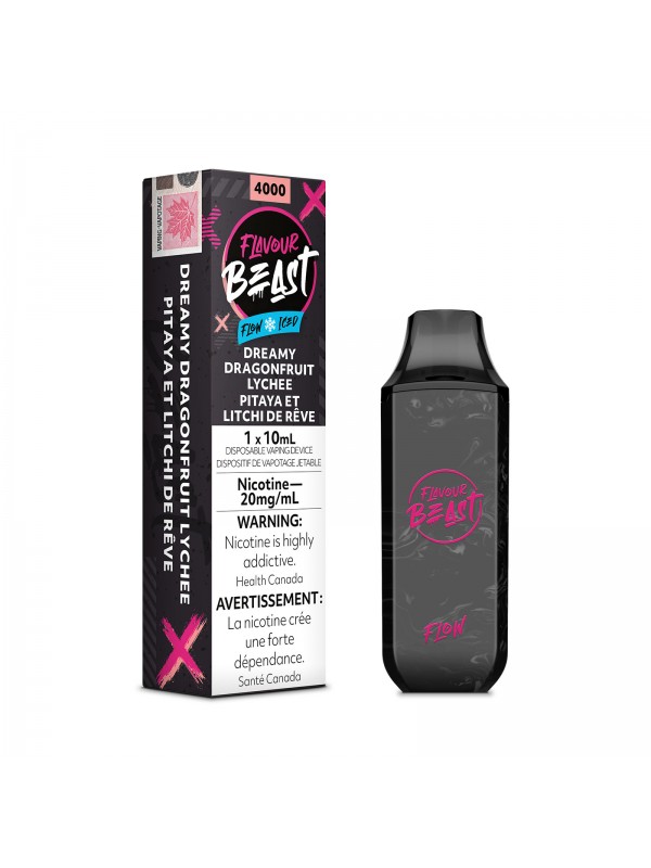 Dreamy Dragonfruit Lychee Iced Flavour Beast Flow – Disposable Vape
