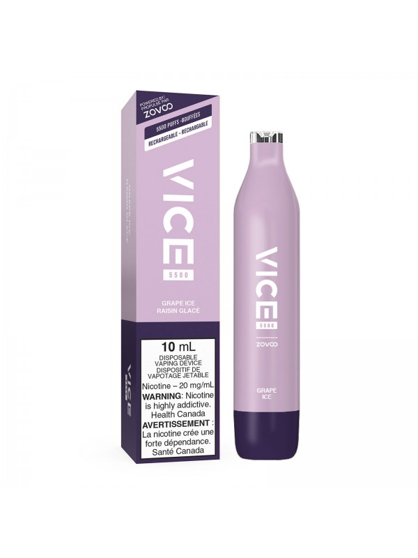 Grape Ice Vice 5500 – Disposable Vape