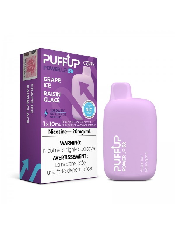 Grape Ice PuffUp – Disposable Vape