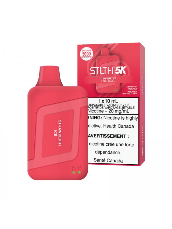 Strawberry Ice STLTH 5K – Disposable Vape