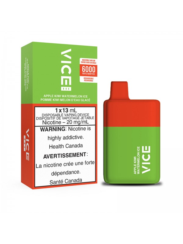 Apple Kiwi Watermelon Ice Vice Box – Disposable Vape