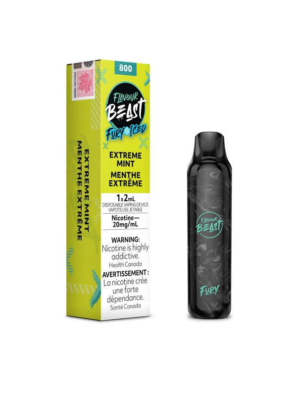 Extreme Mint Iced Flavour Beast Fury – Disposable Vape