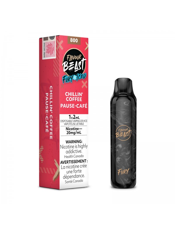 Chillin Coffee Iced Flavour Beast Fury – Disposable Vape